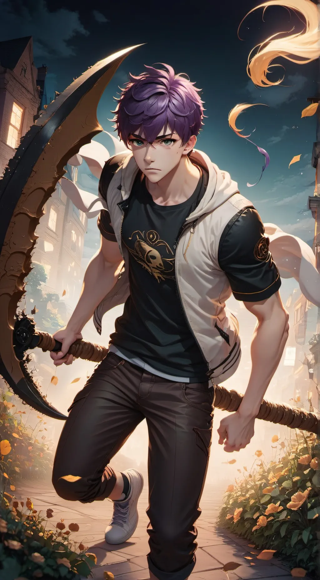 ai character: Cosmic  background