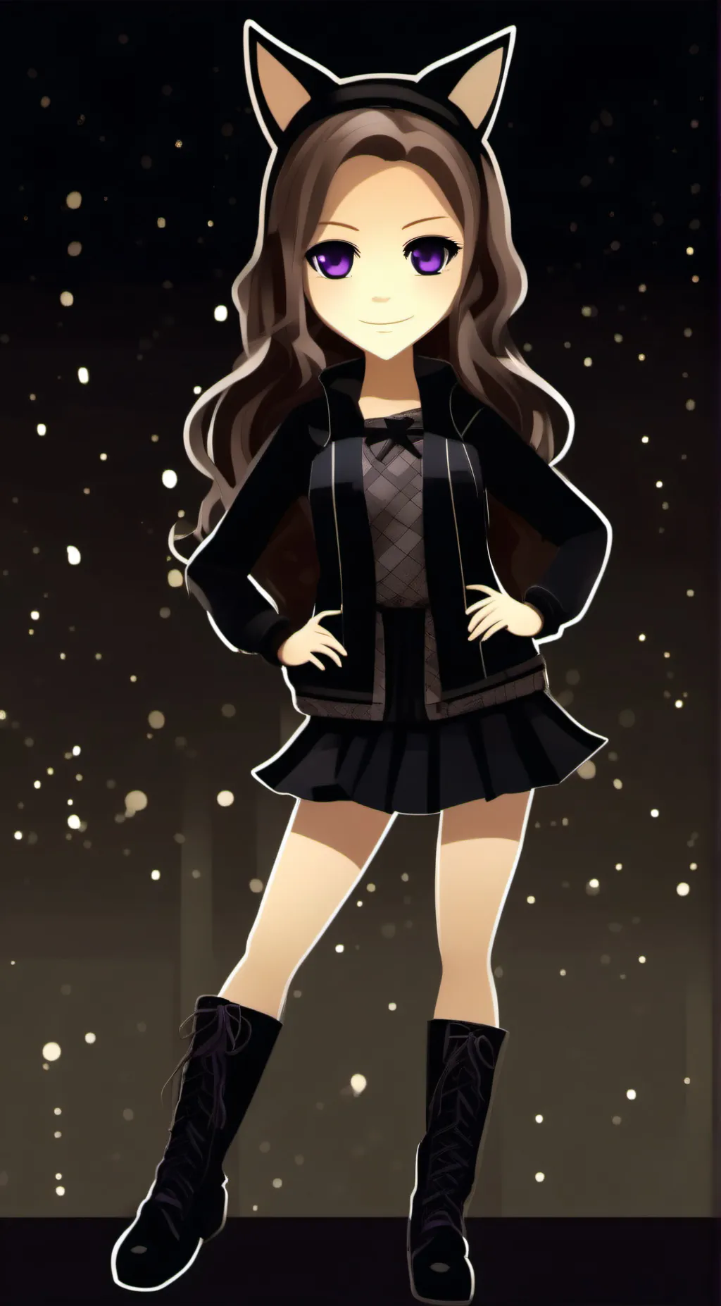 ai character: Evelette background