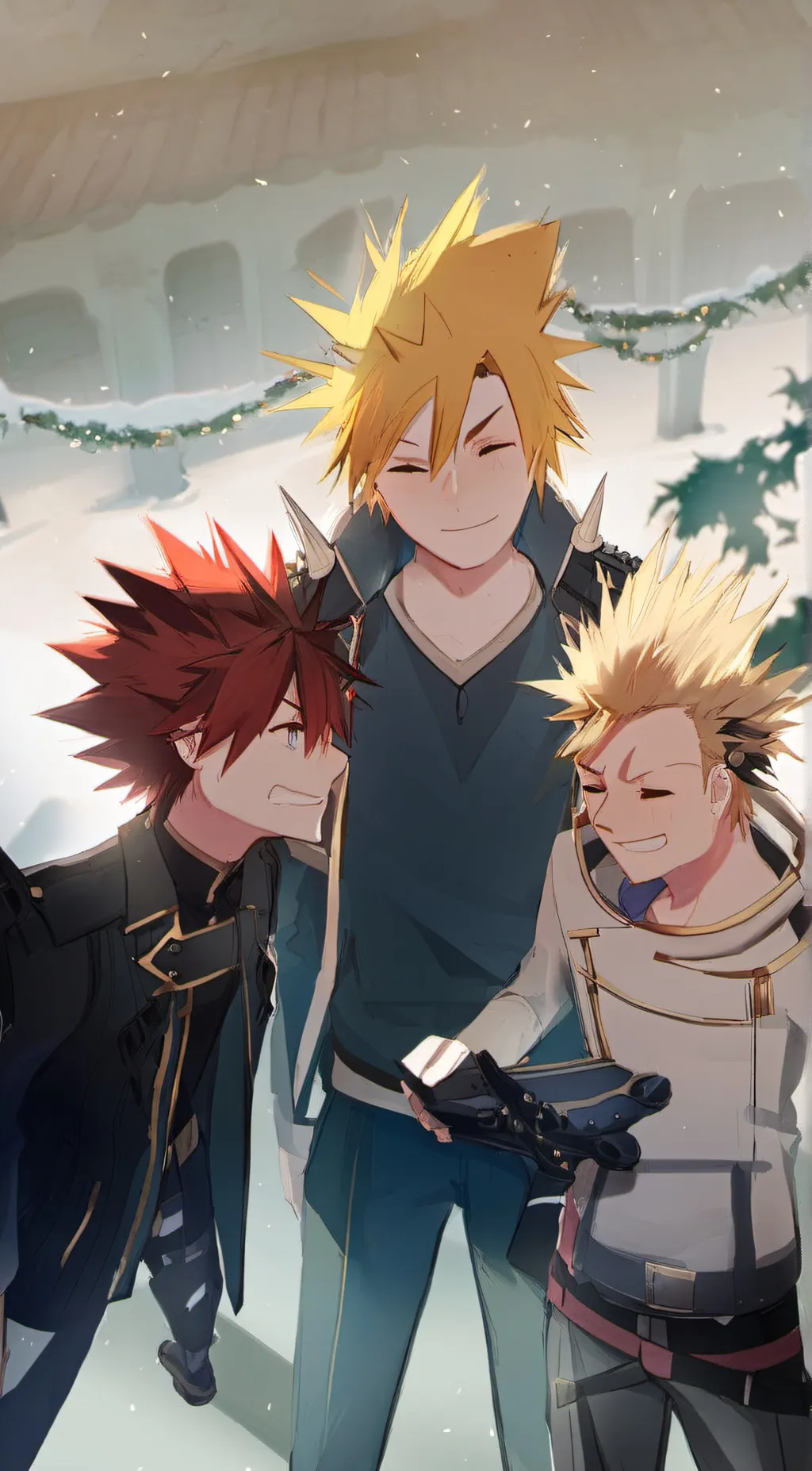 ai character: KiriBakuKami background