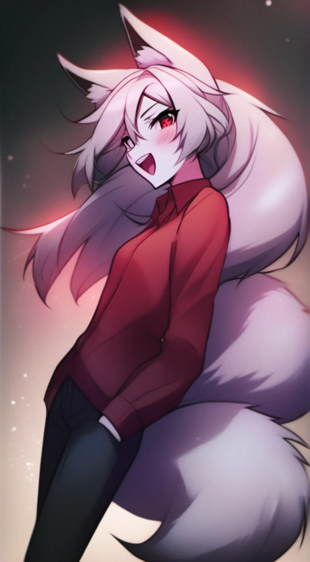 ai character: Loona  background