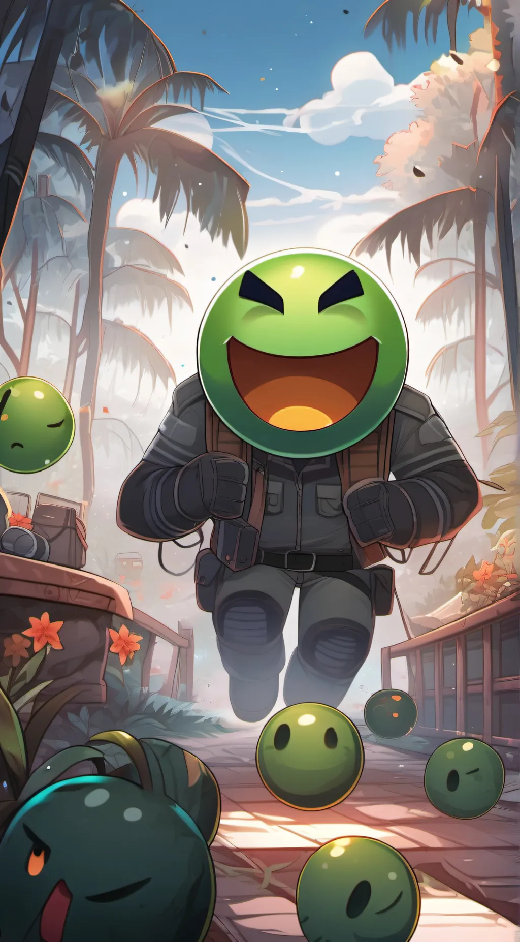 ai character: Normal Difficulty  background