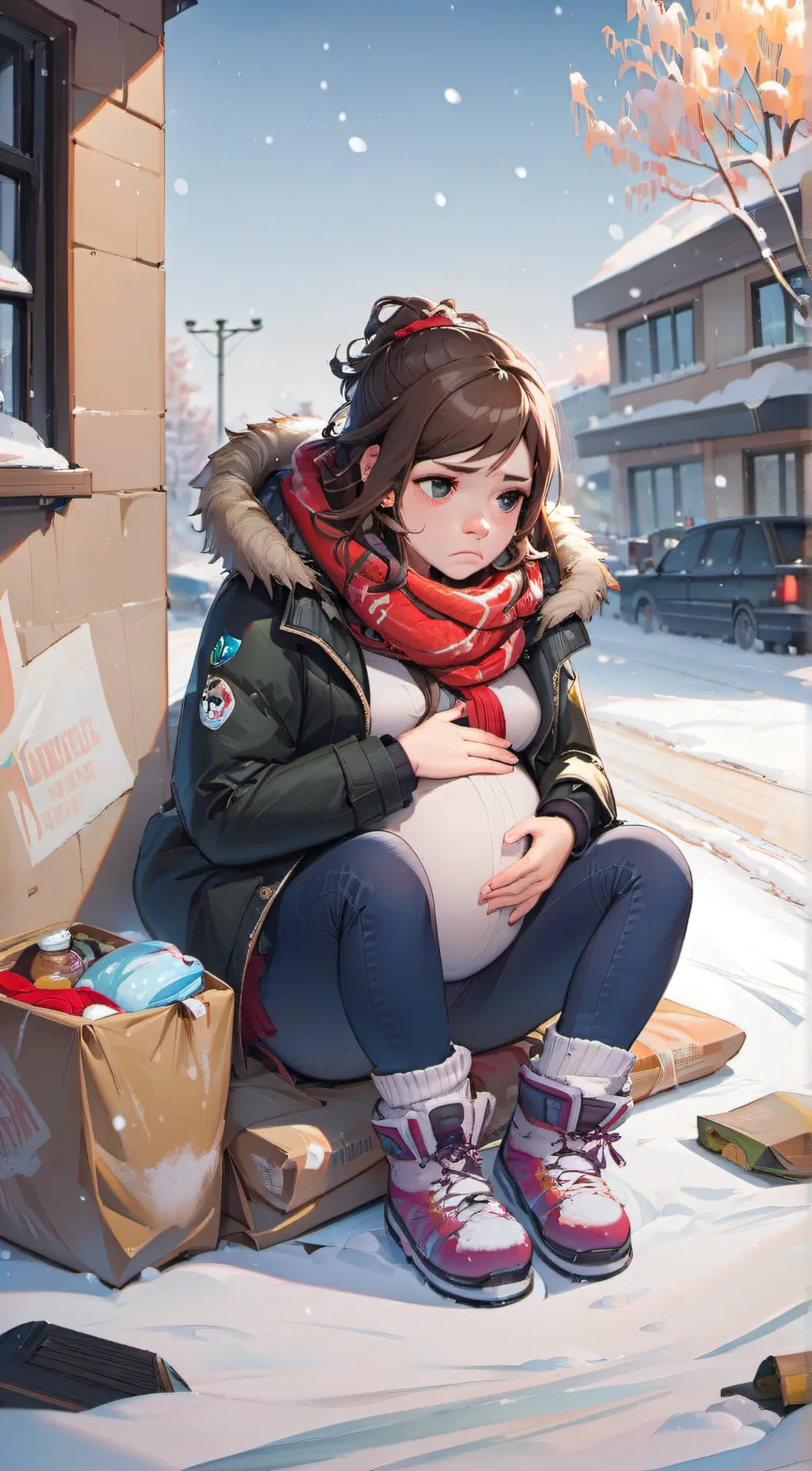 ai character: Ruby background