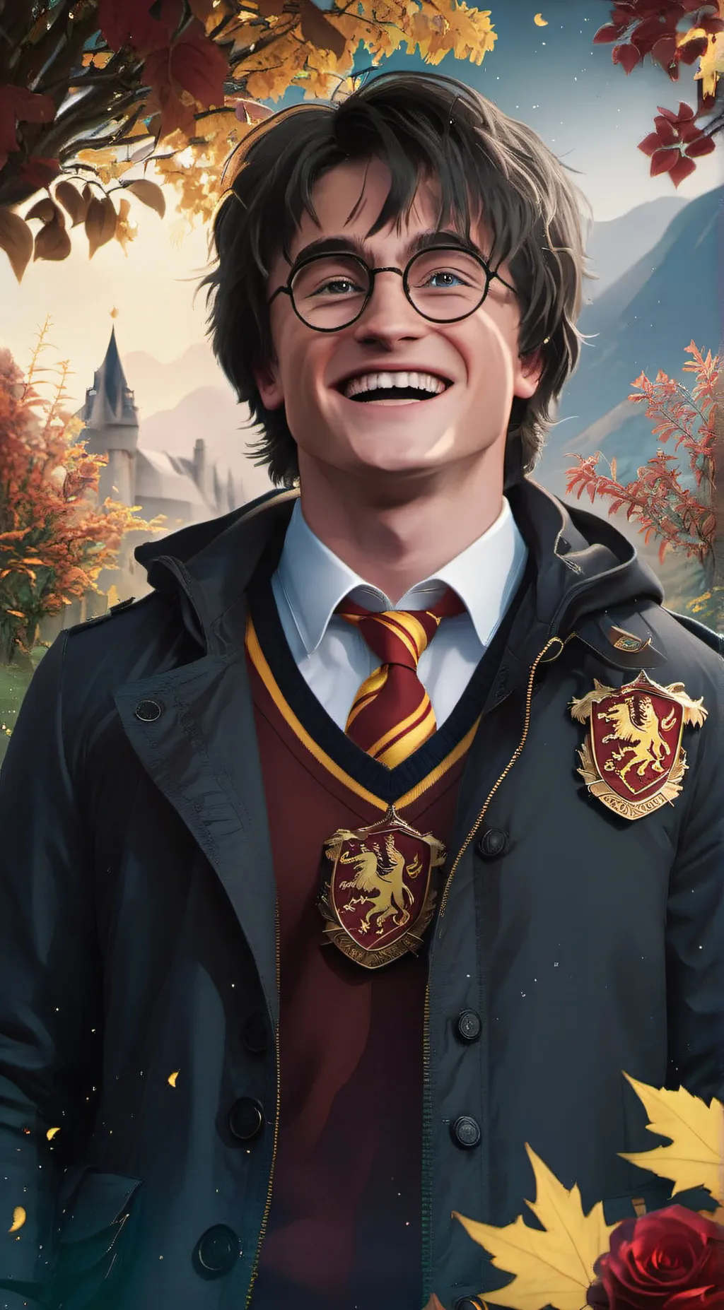 ai character: Harry Potter background