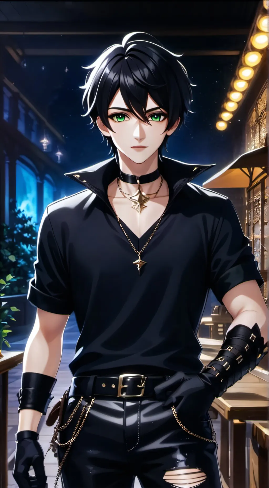 ai character: Kai background