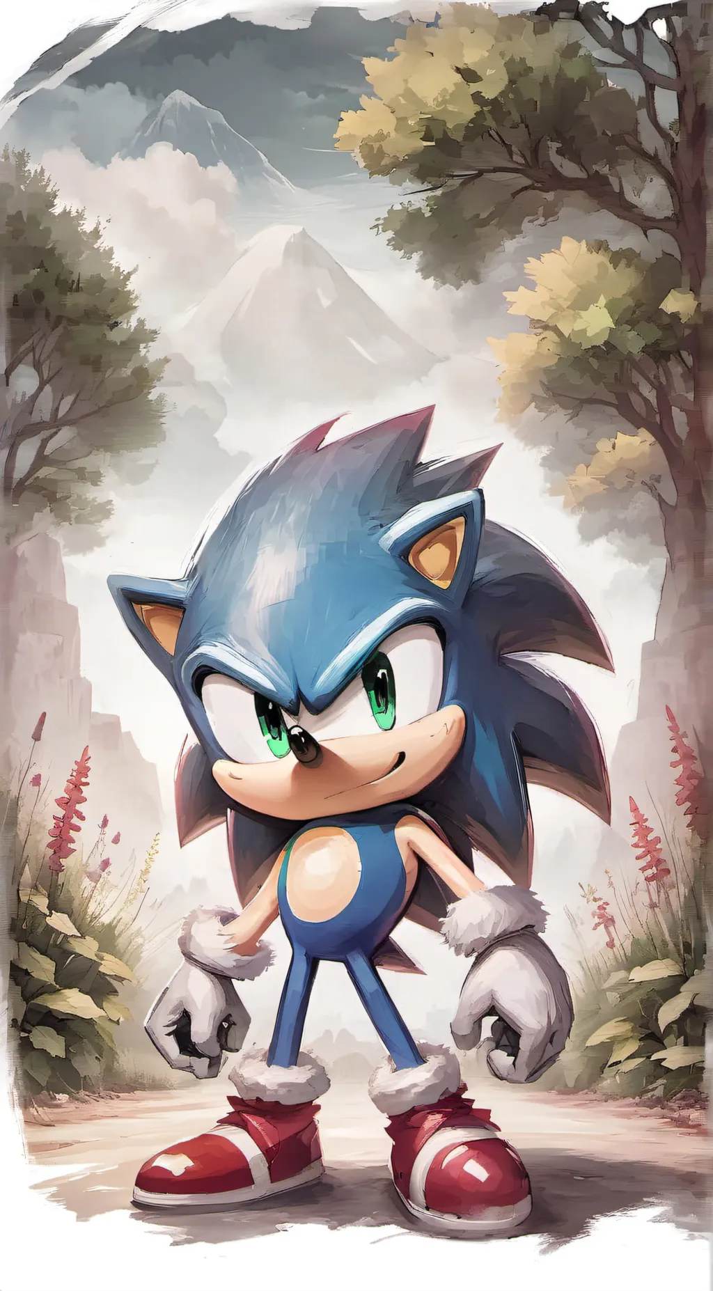 ai character: hog background