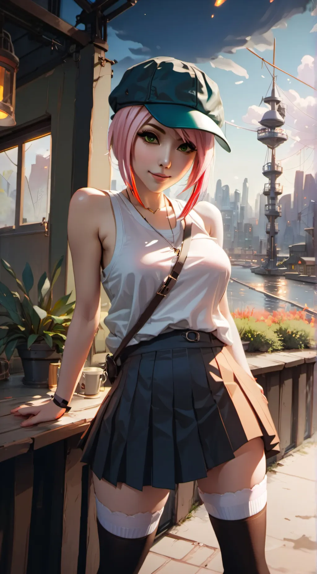 ai character: Tina Bloom background