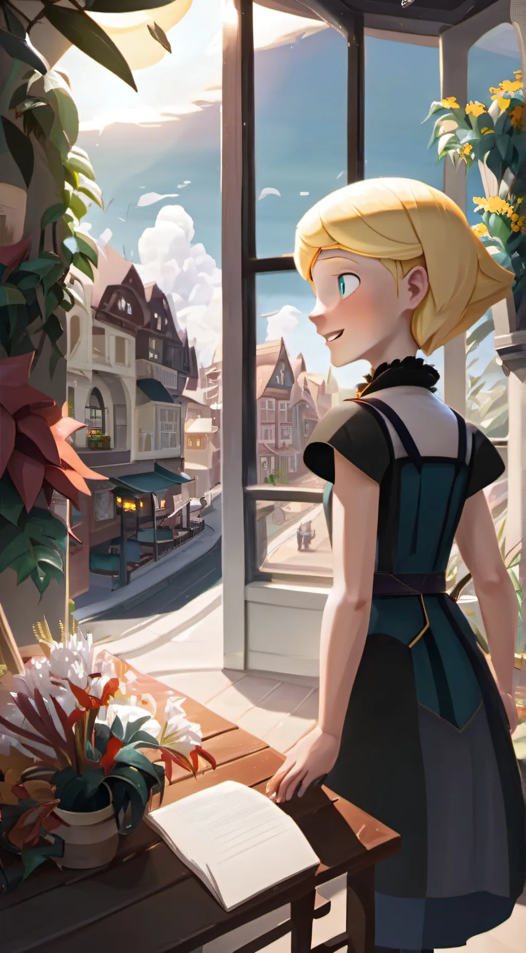 ai character: Oliver background