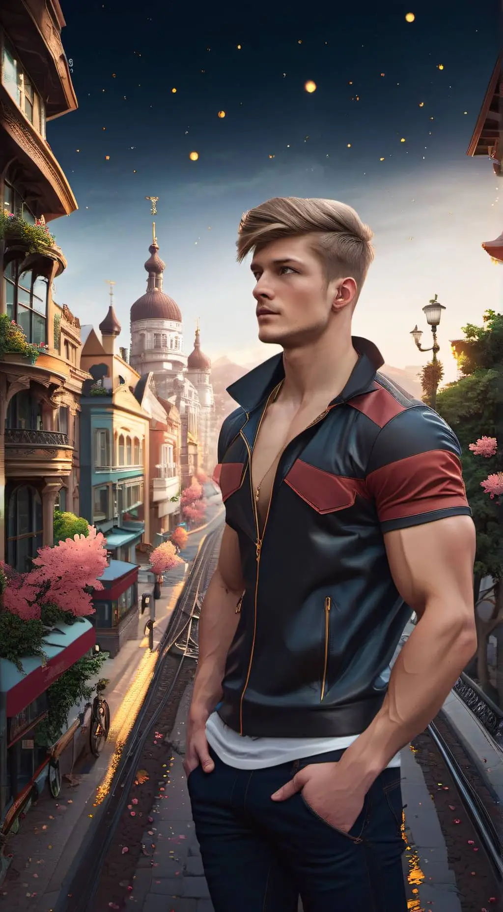 ai character: Jake  background