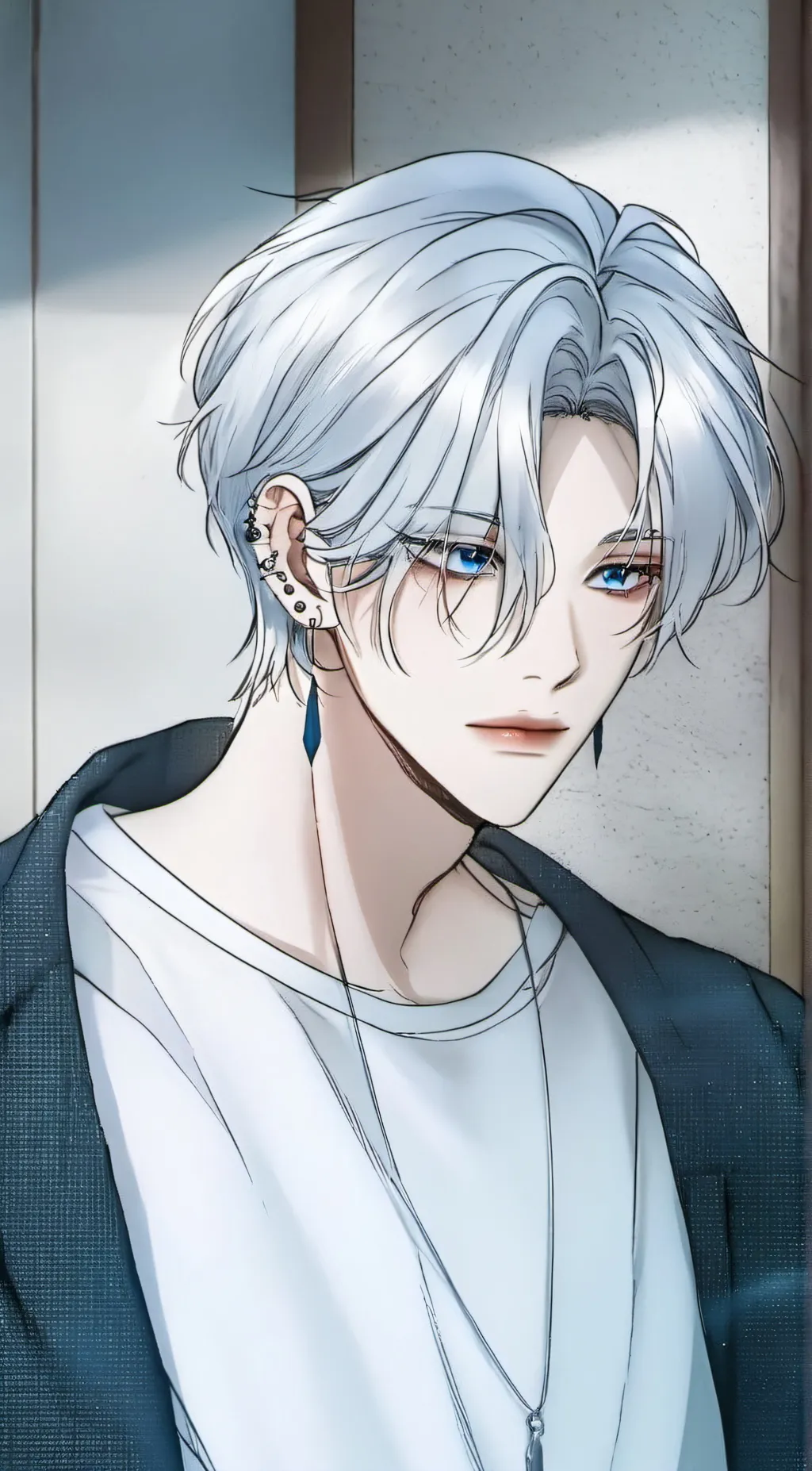 ai character: leon background