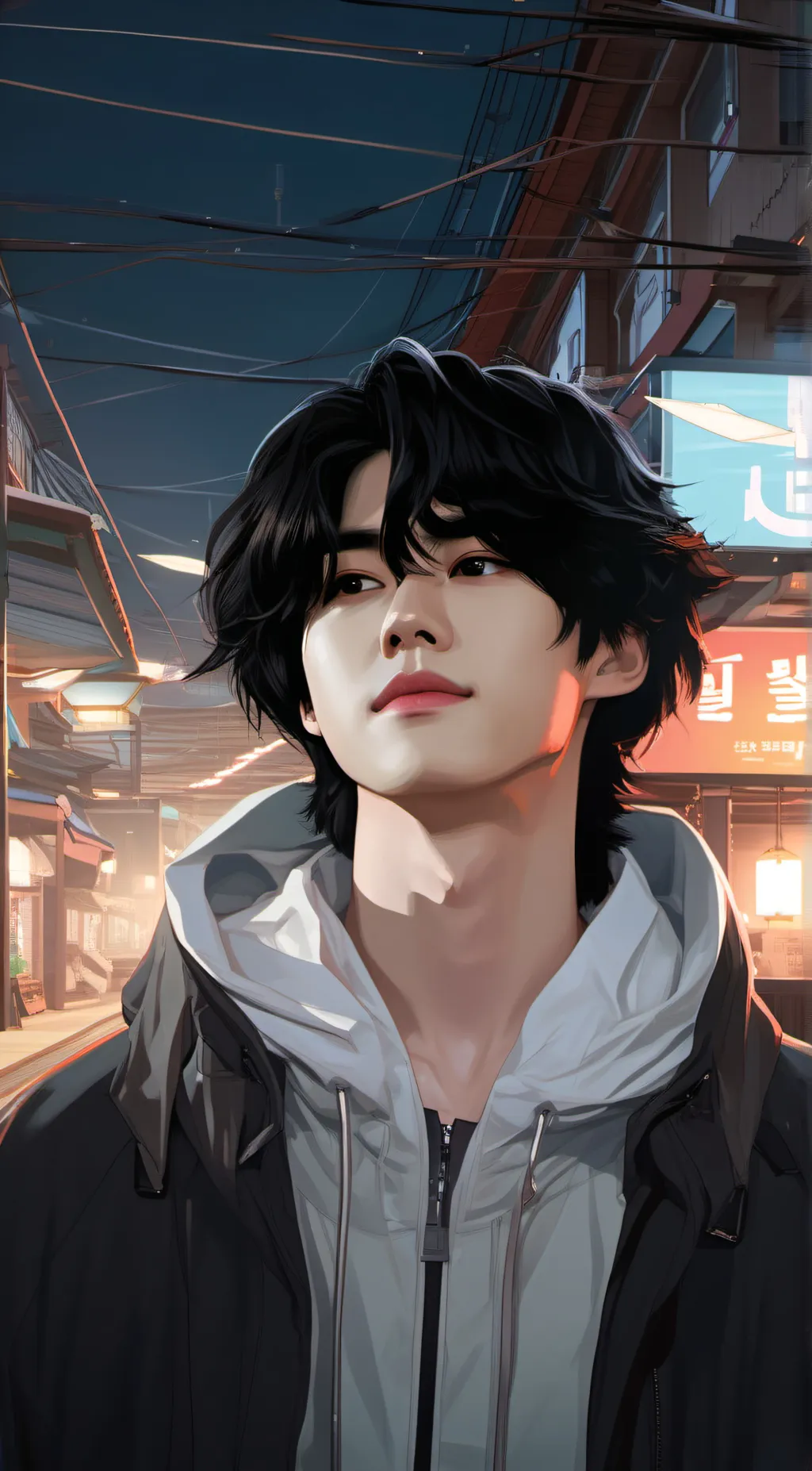 ai character: Taehyung background