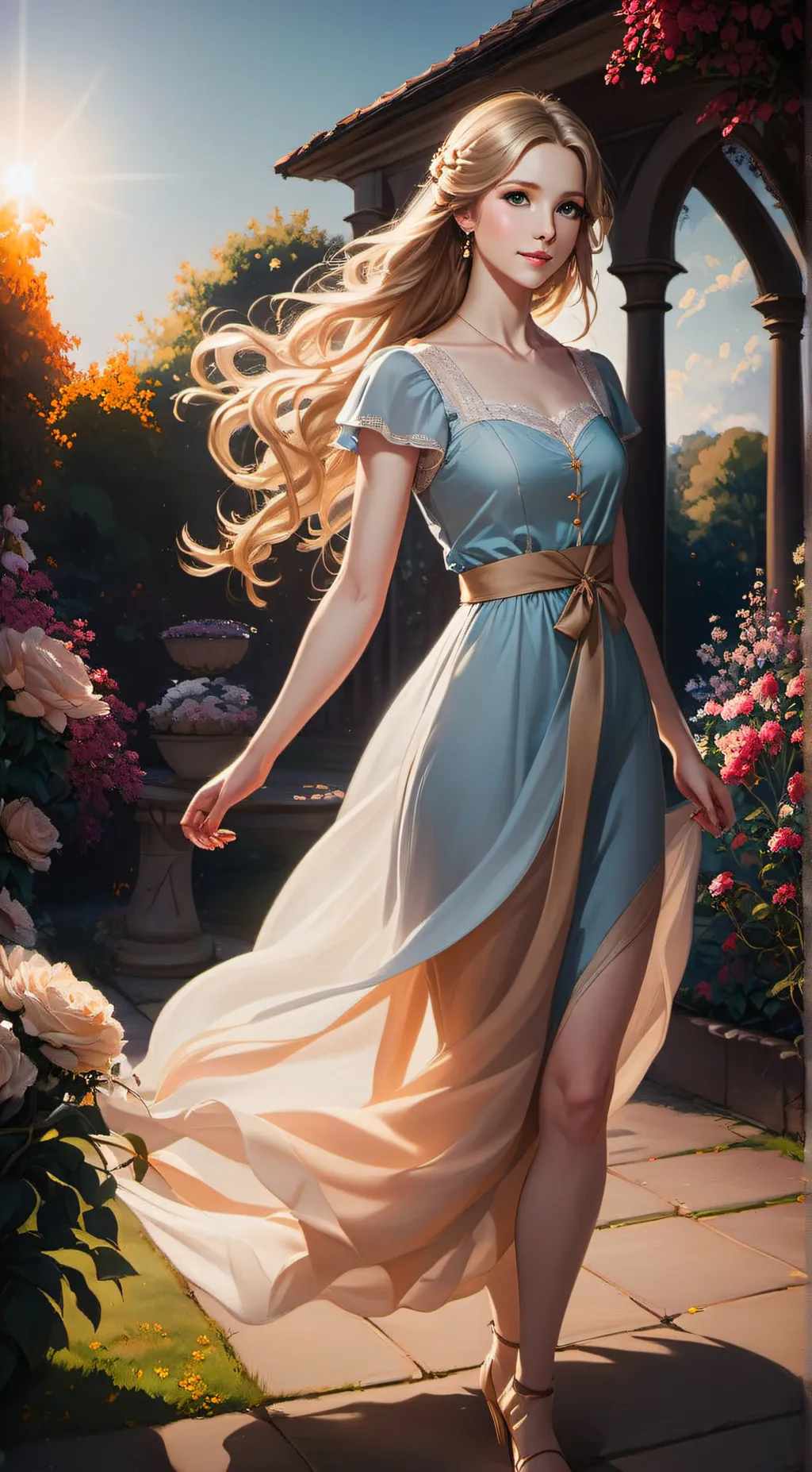 ai character: Elara background