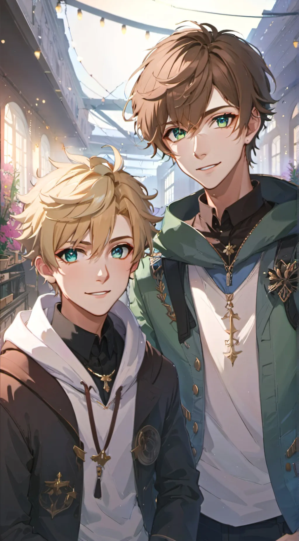 ai character: Zake and jake background