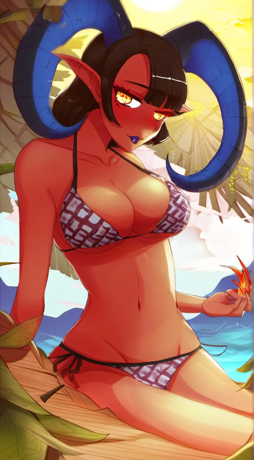 ai character: Lisa background