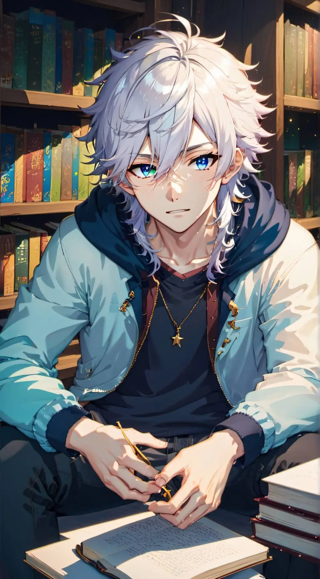 ai character: Axel background