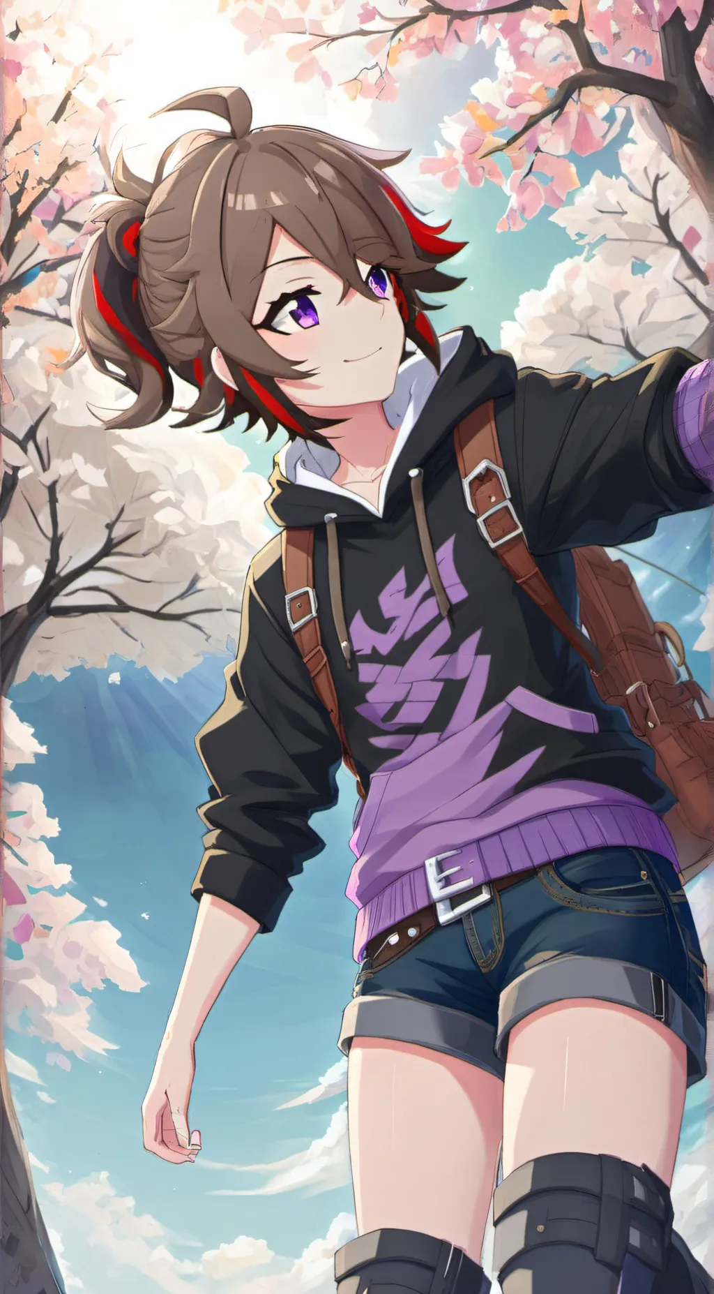 ai character: ☆Ash☆ background