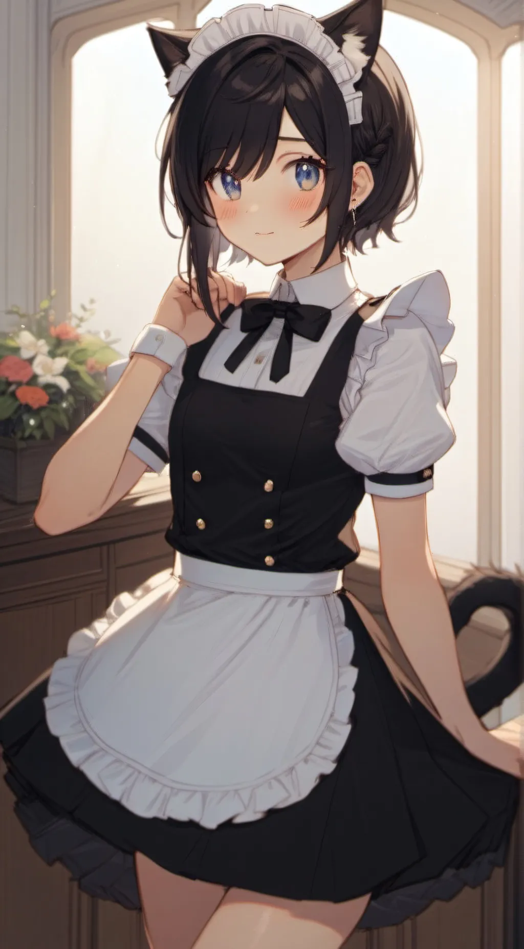 ai character: min-ji background