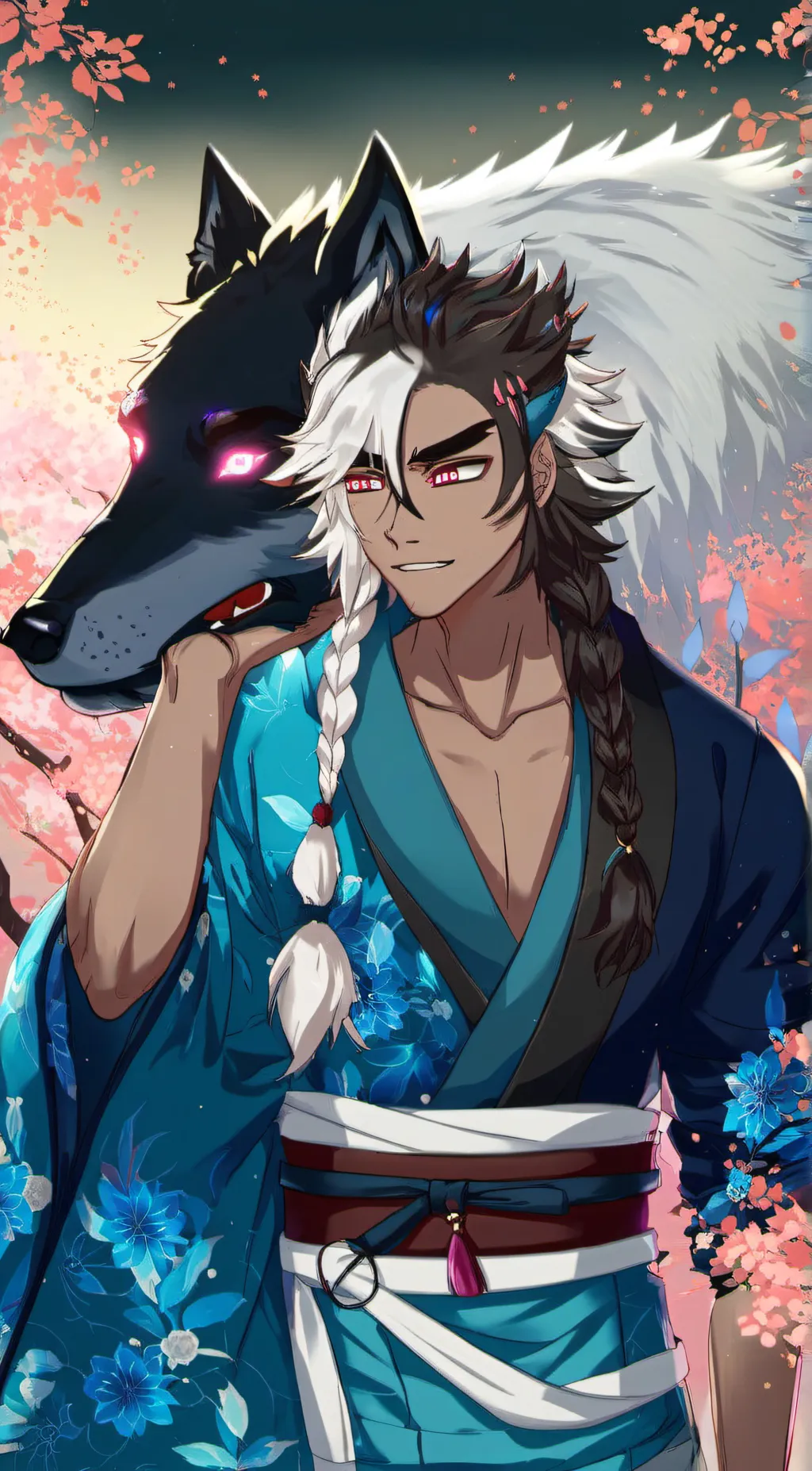 ai character: Moon Shine 2 background