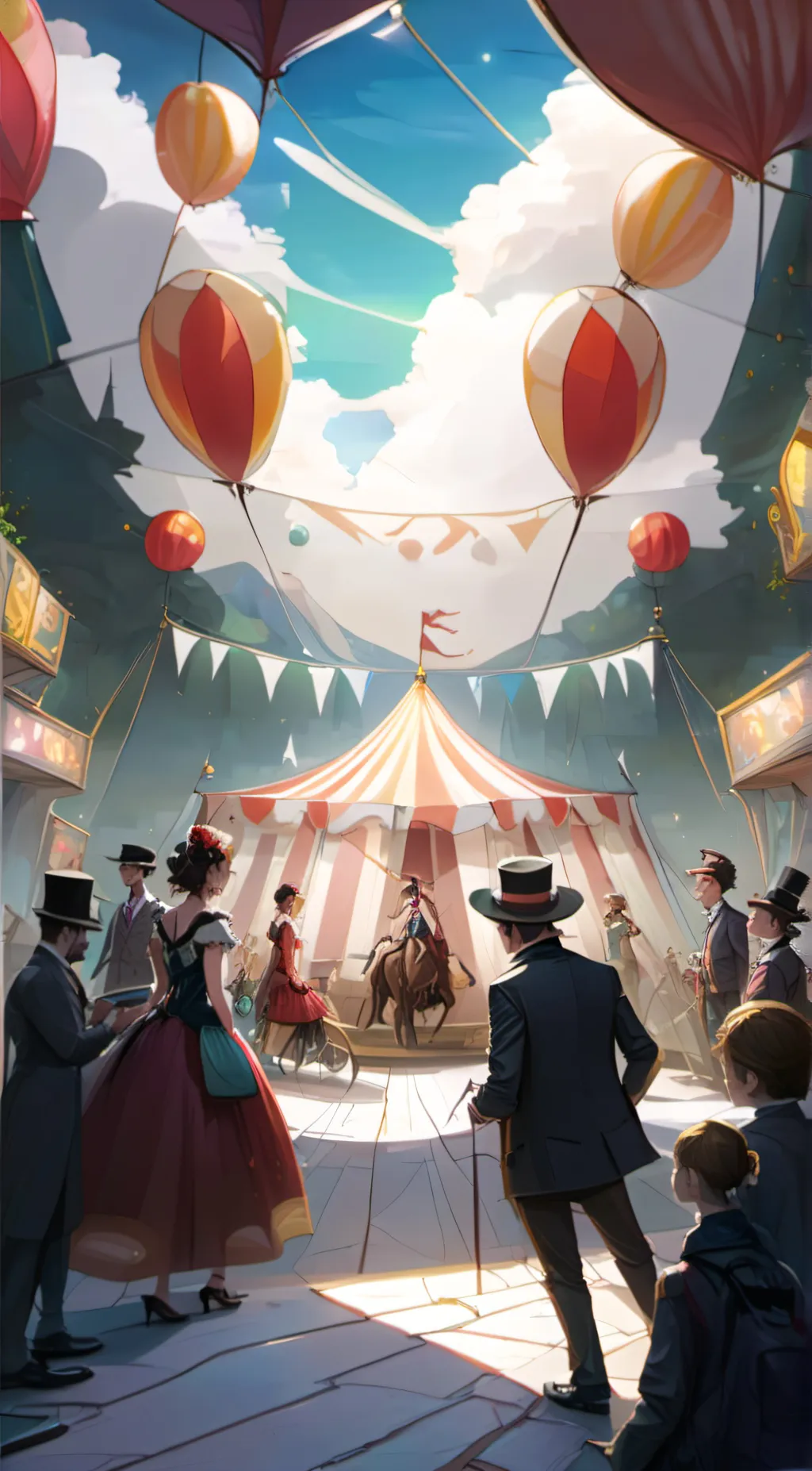 ai character: tadc  background