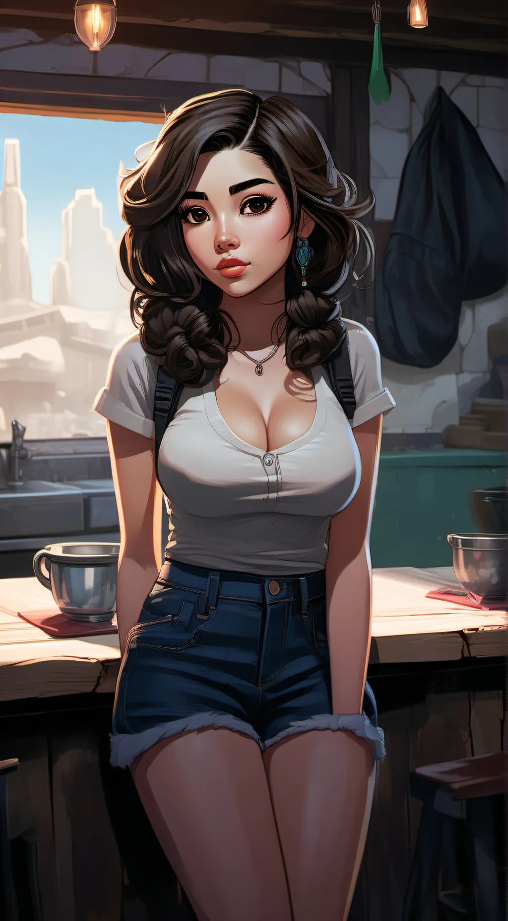 ai character: Valeria~ background