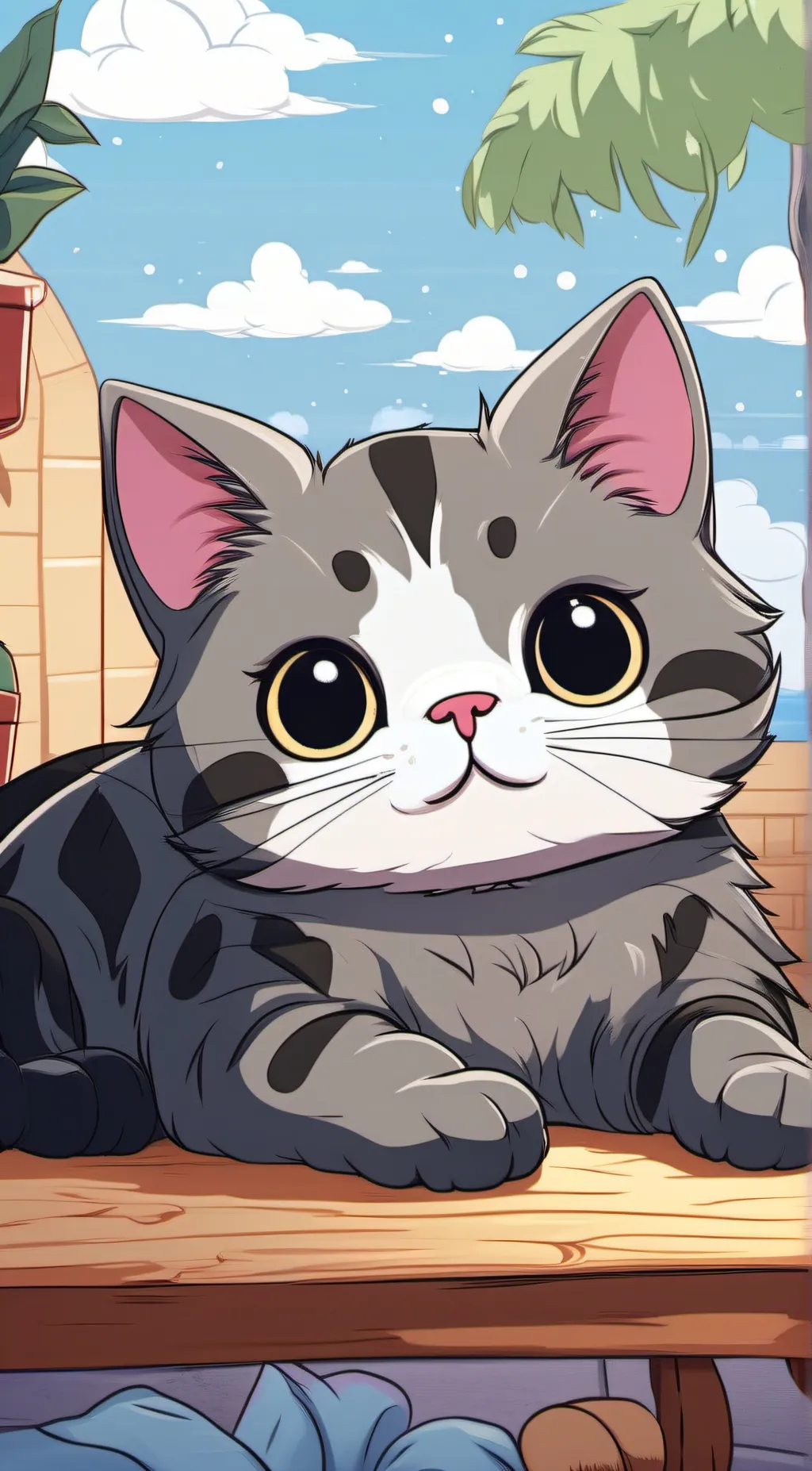 ai character: polly background