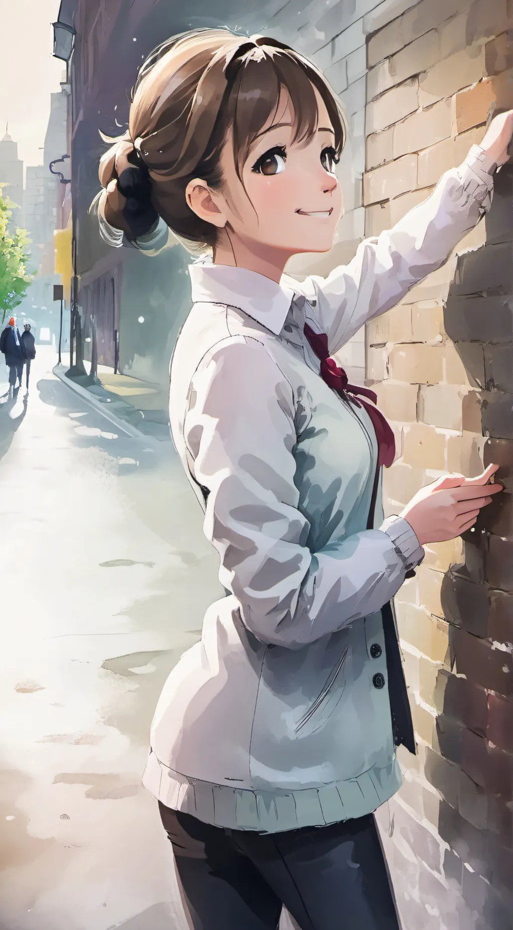 ai character: tooty background