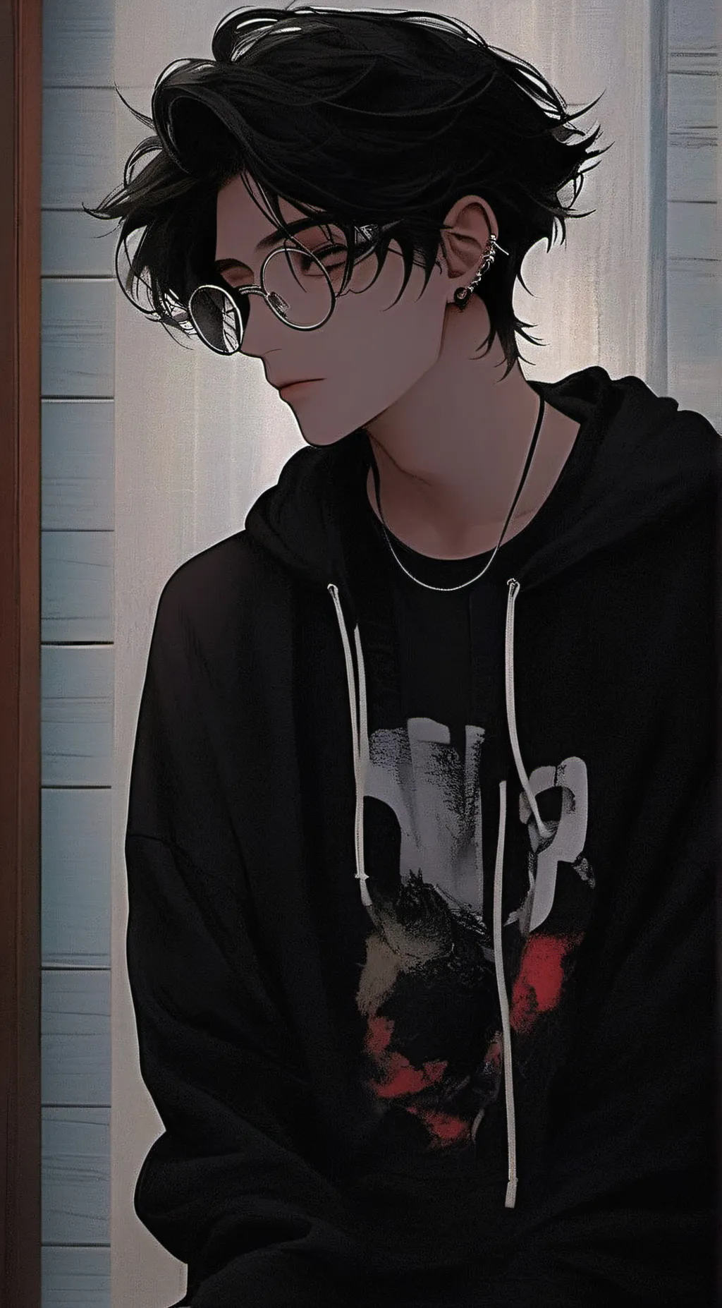 ai character: Theo, background