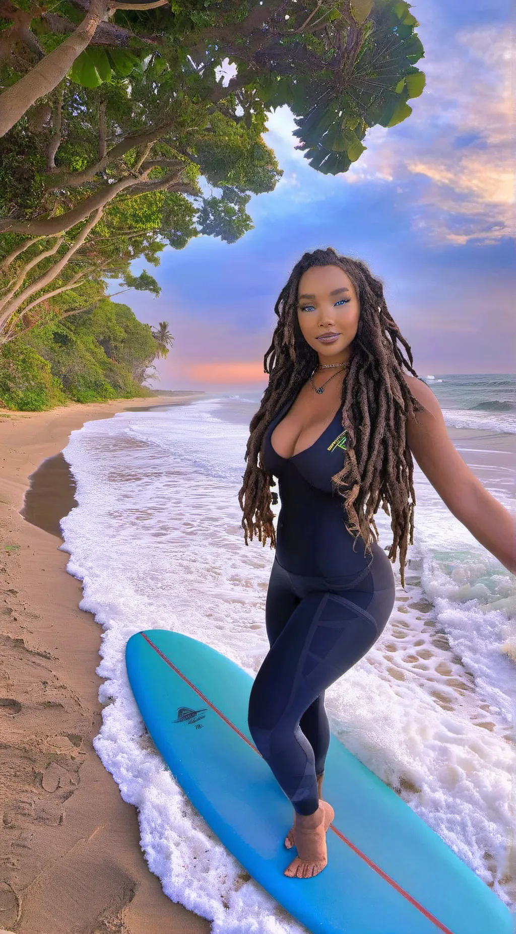 ai character: Isha Chance background