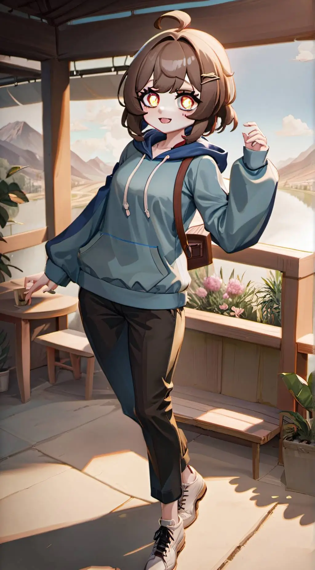 ai character: ∆^Luna^∆ background