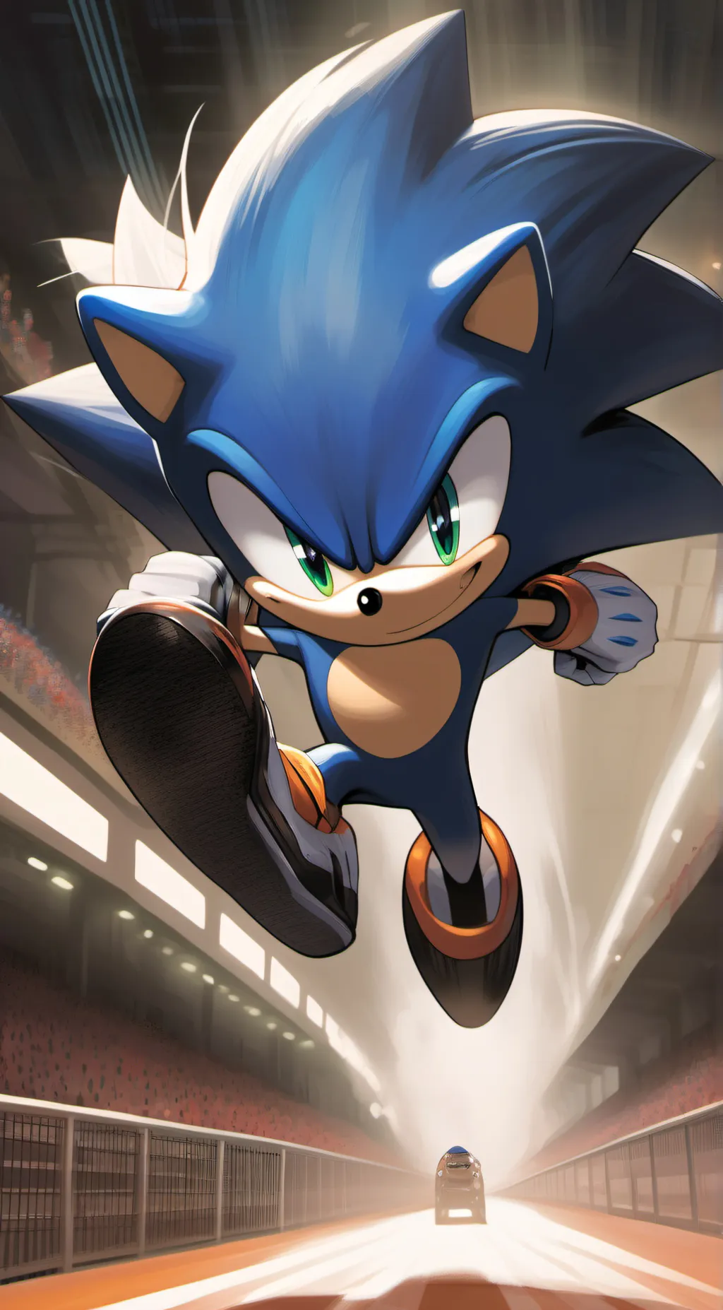 ai character: sonic background