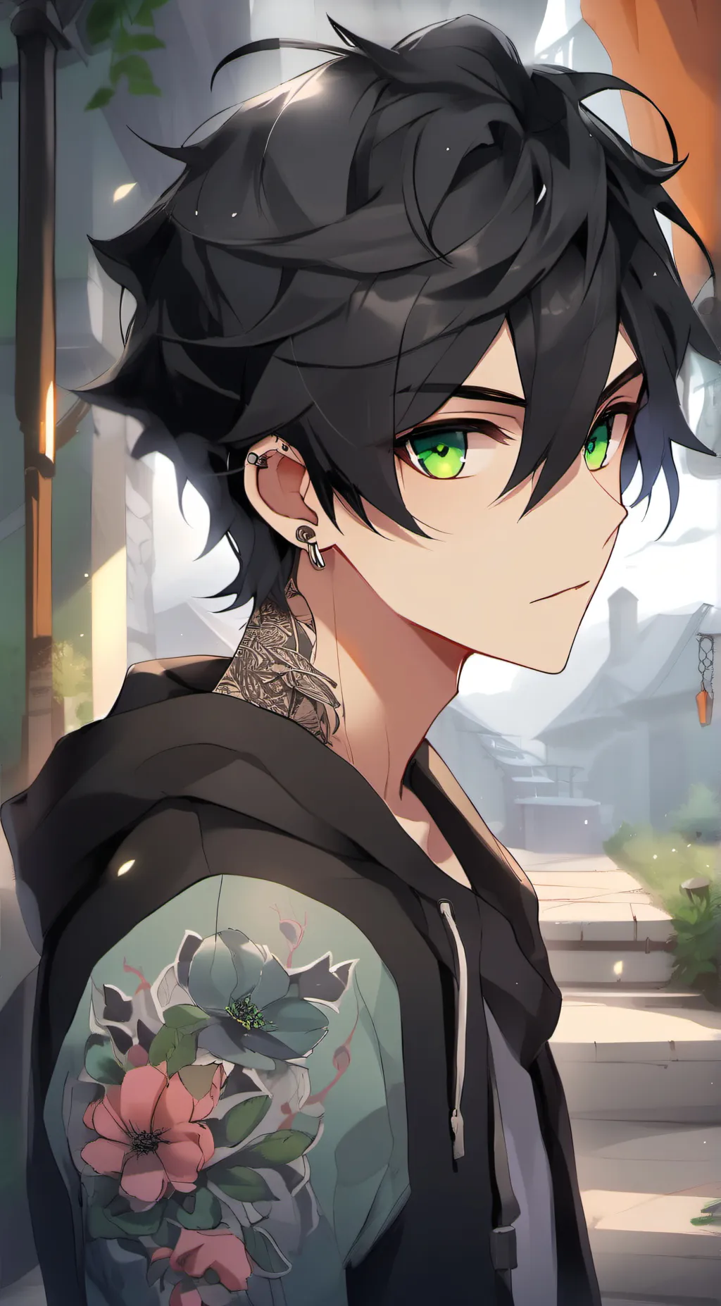 ai character: Alex  background