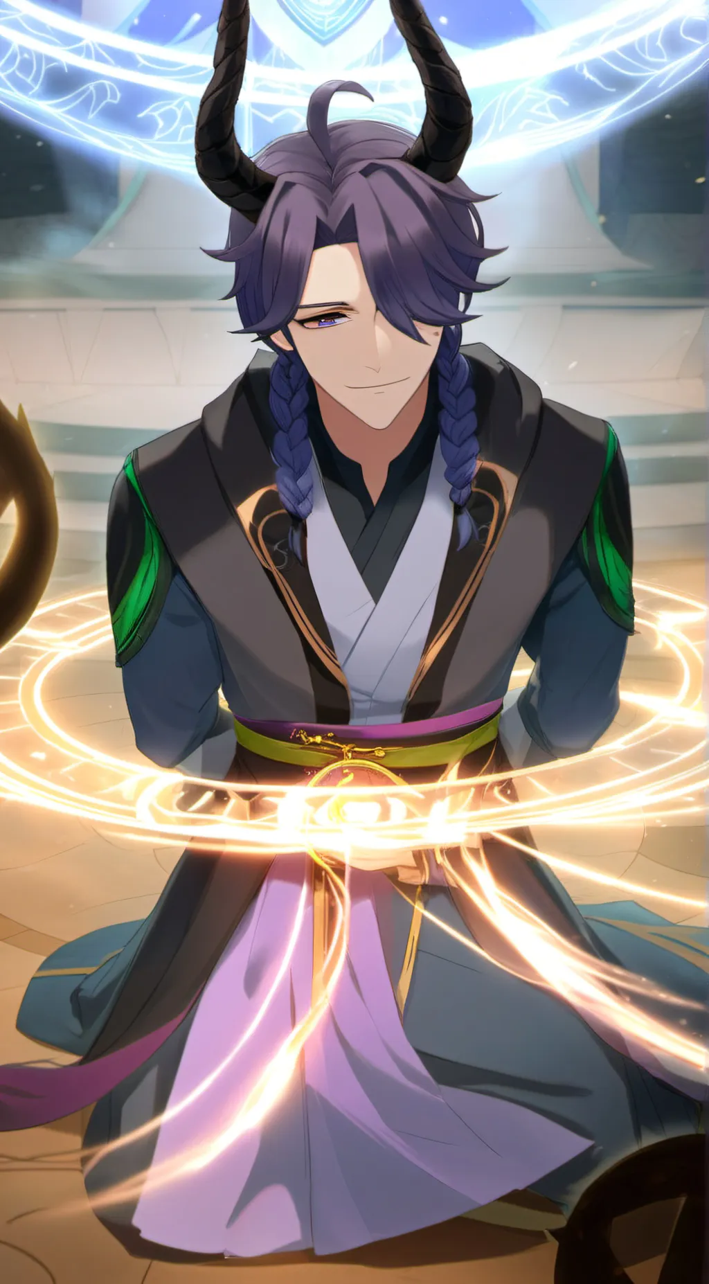 ai character: Malak background