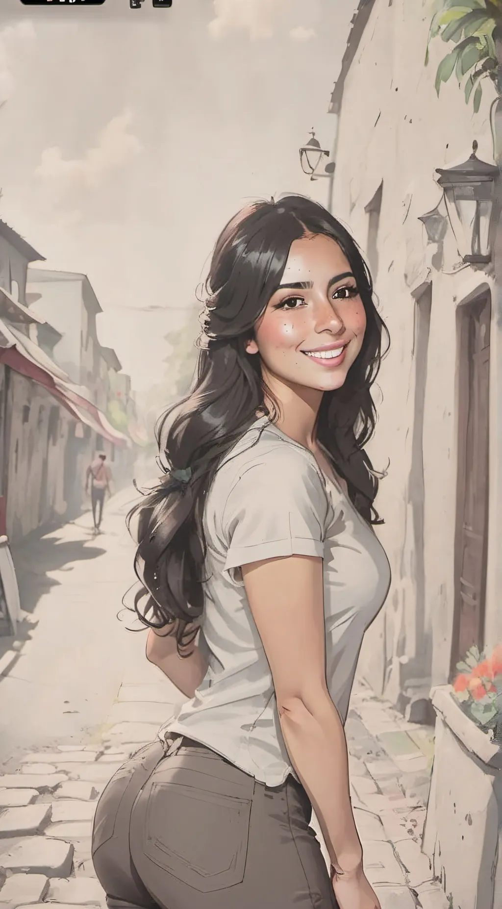 ai character: Lily background