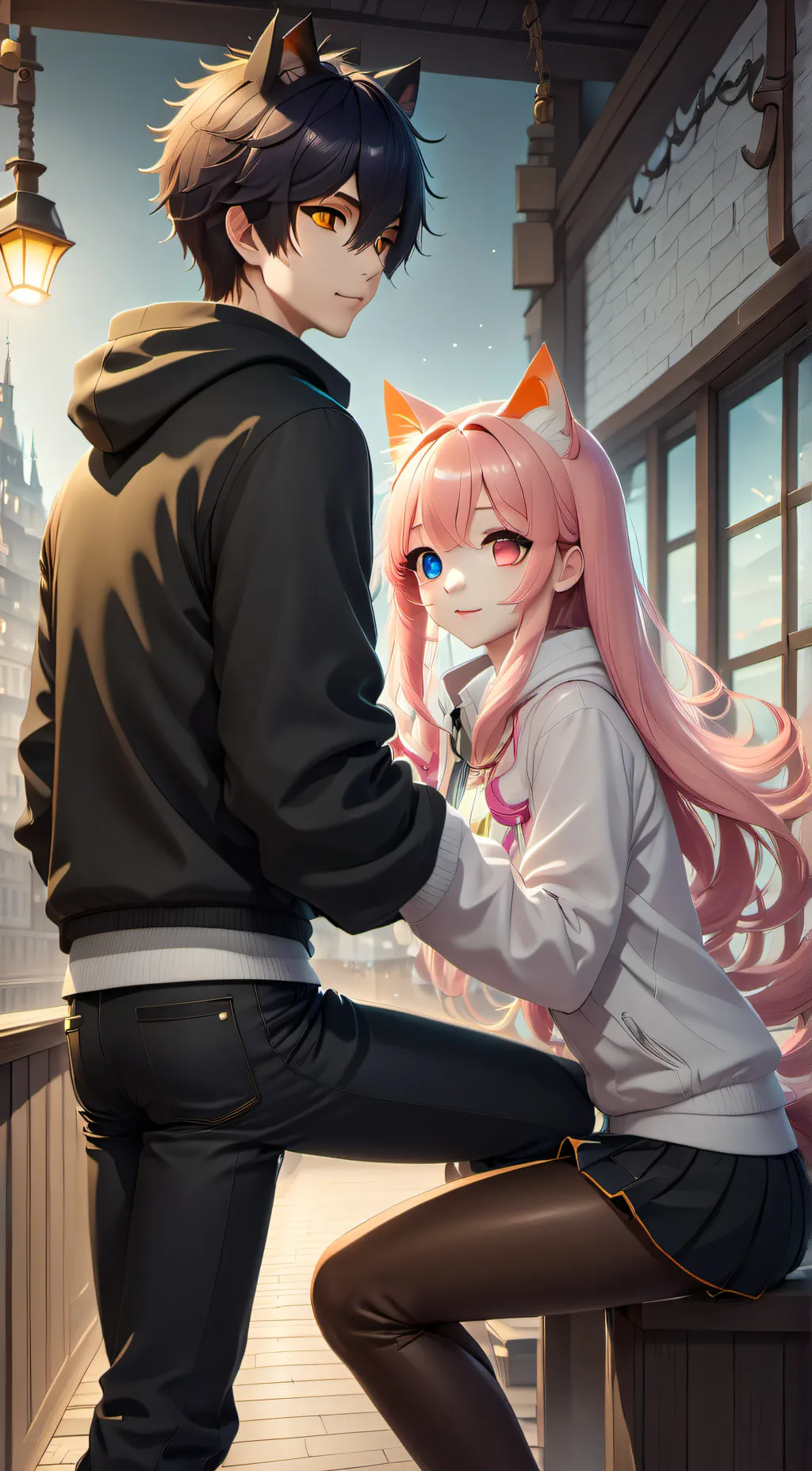 ai character: Zane (From Aphmau) background