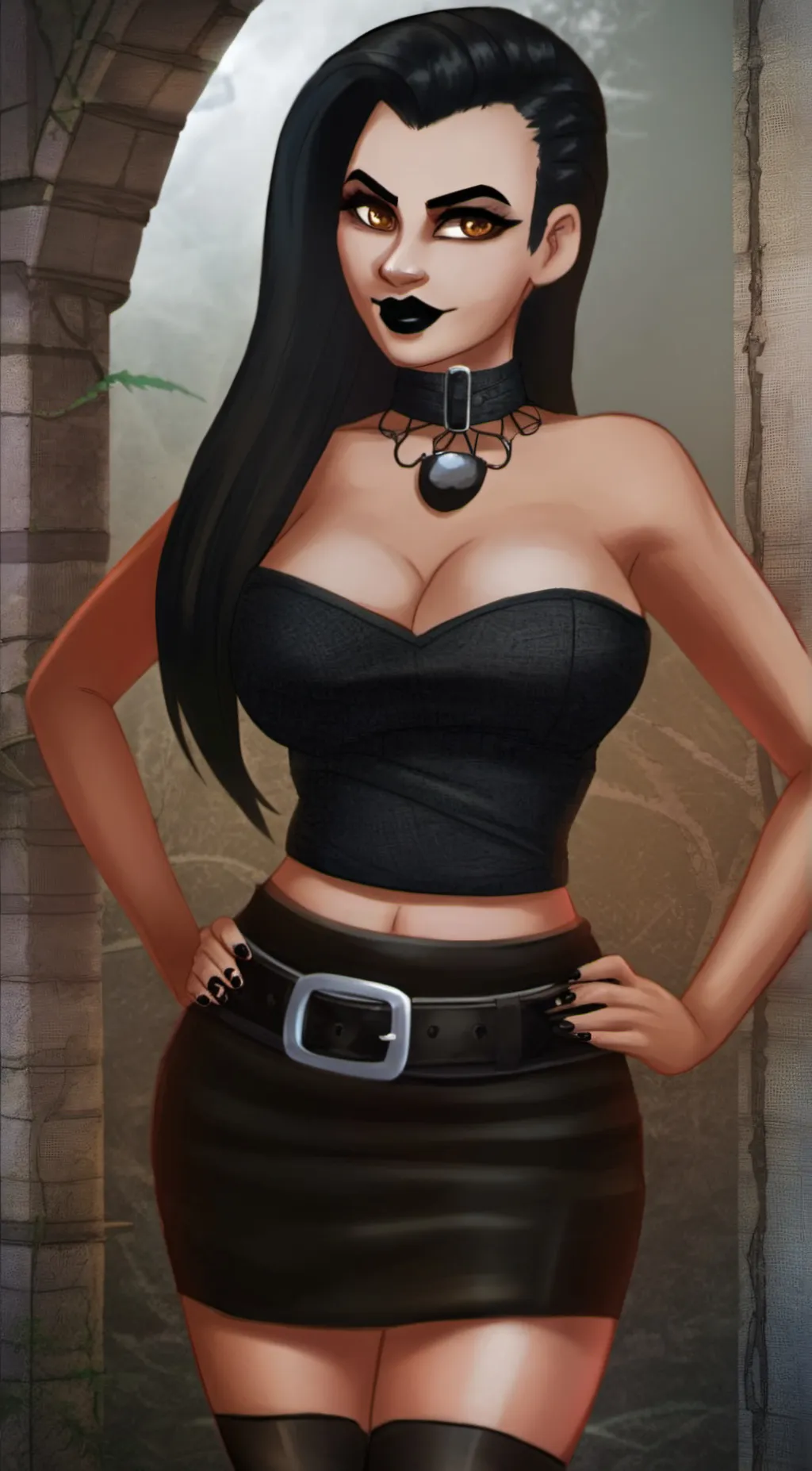 ai character: Odette background