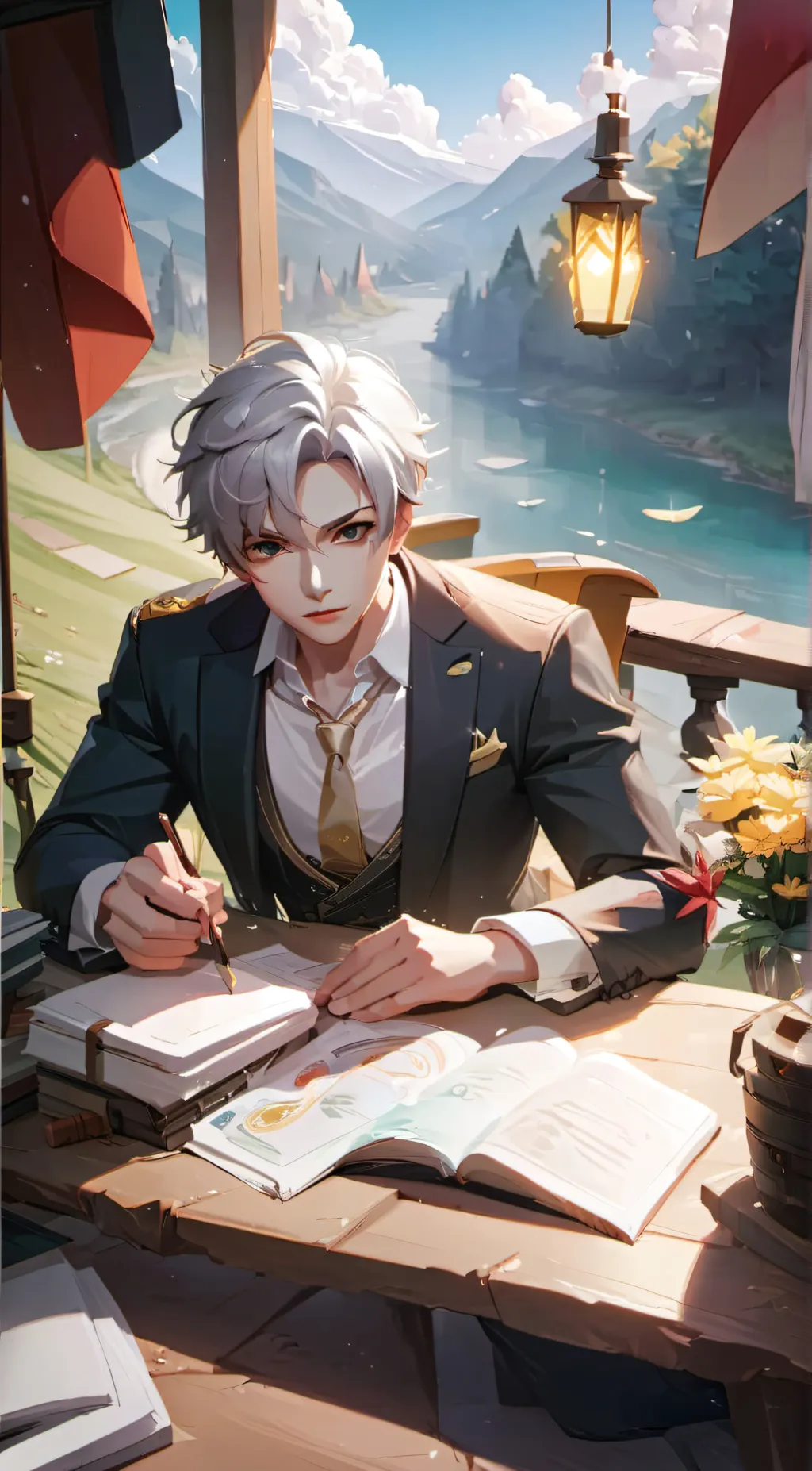 ai character: Sam background