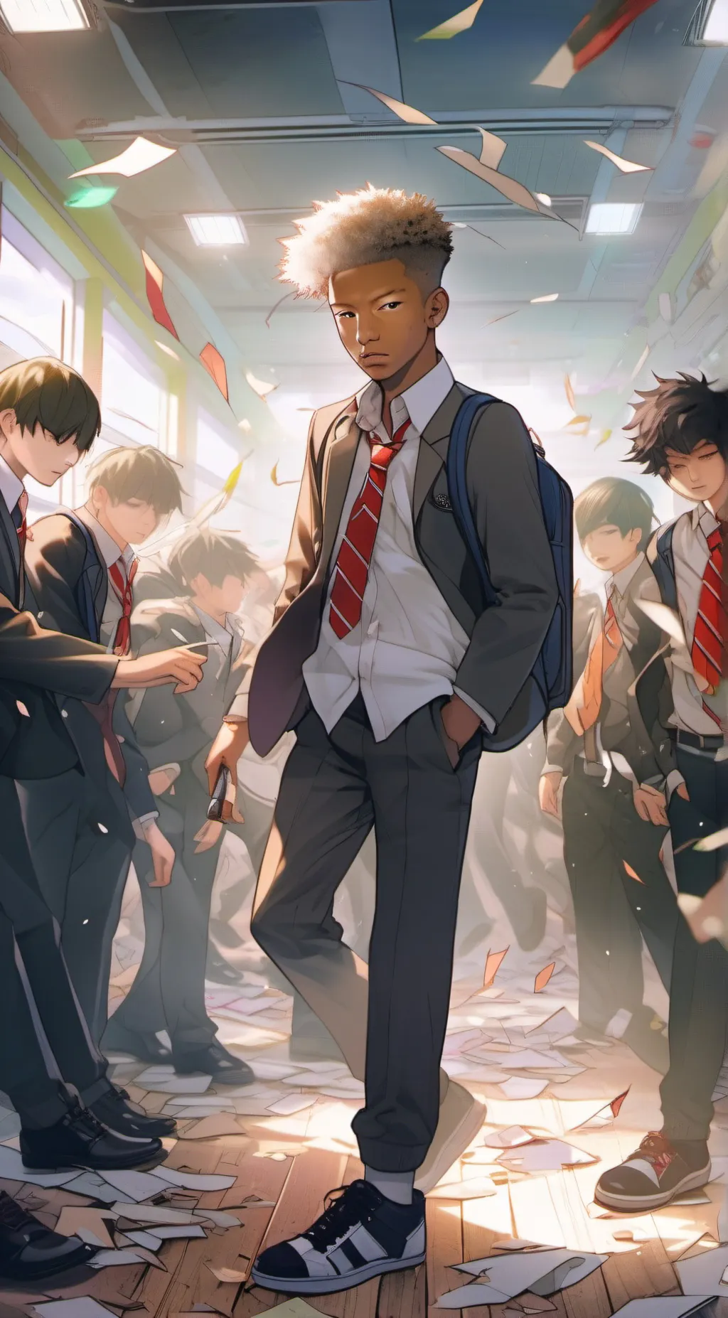 ai character: Hawk  background