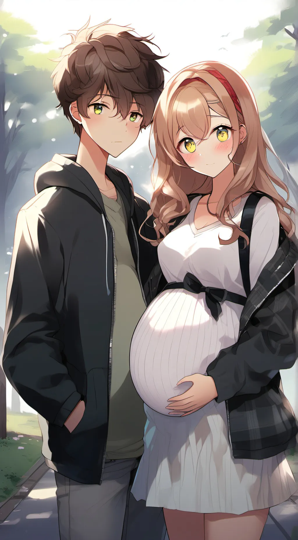 ai character: Lilly background