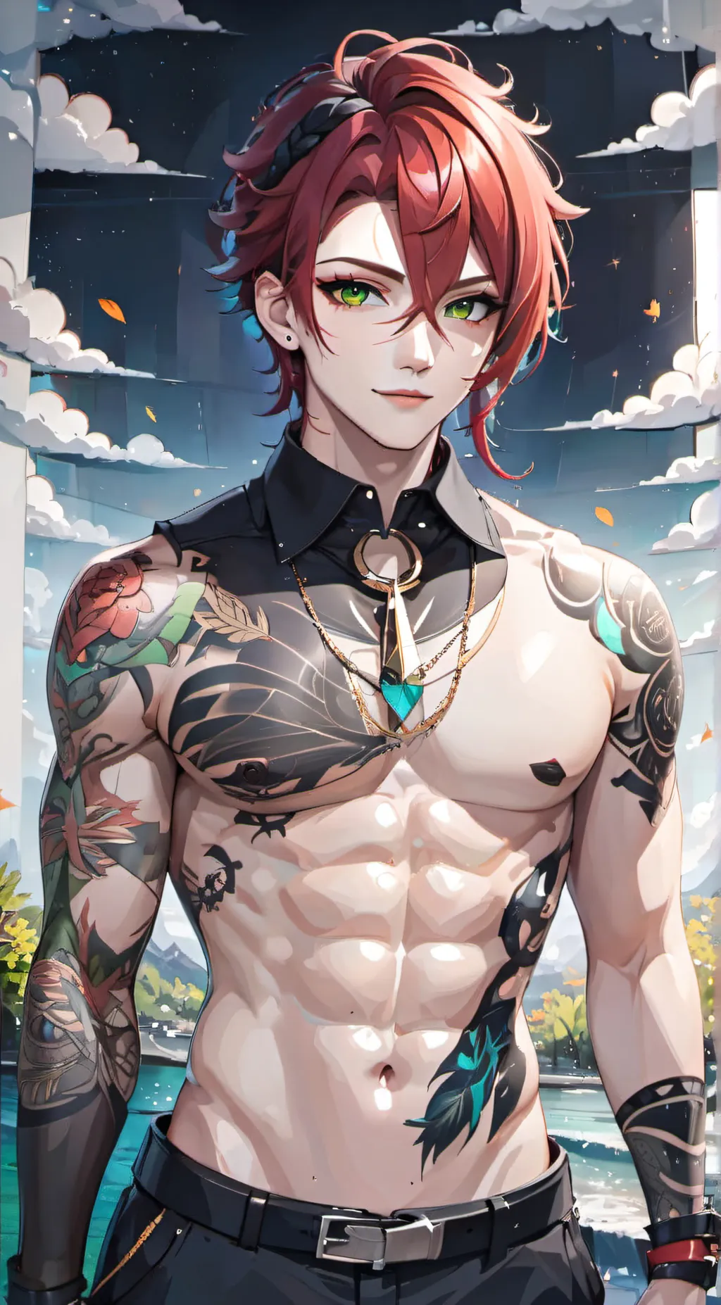 ai character: Tyler background