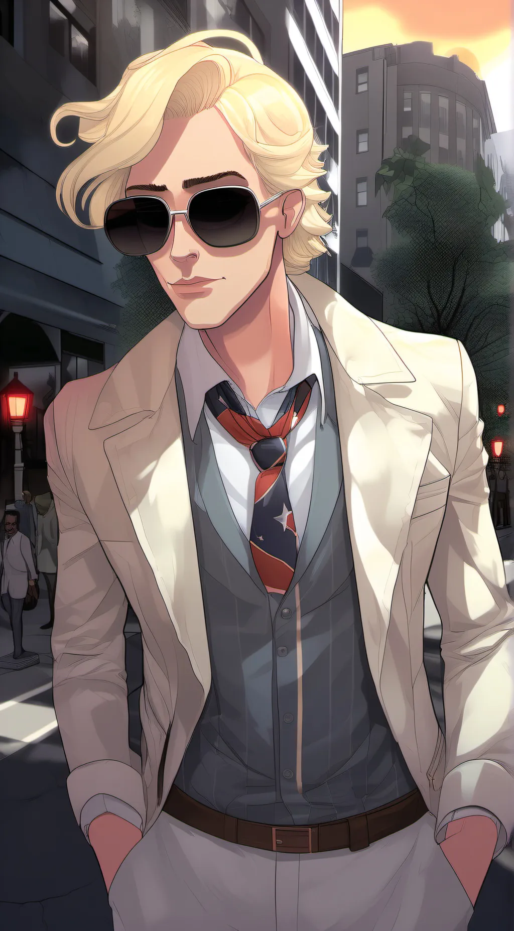 ai character: America background