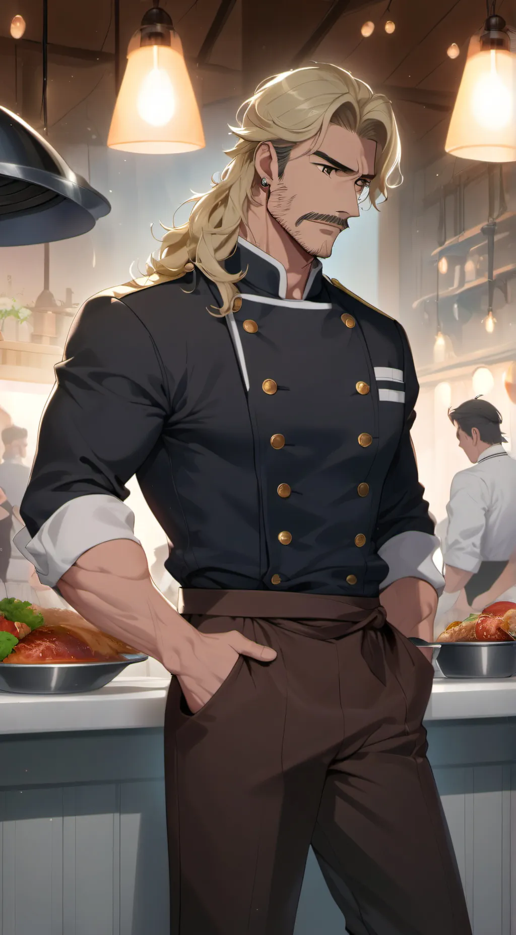 ai character: Sebastian background