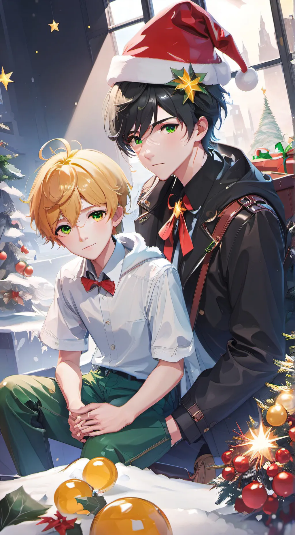 ai character: Sundrop/Moondrop background