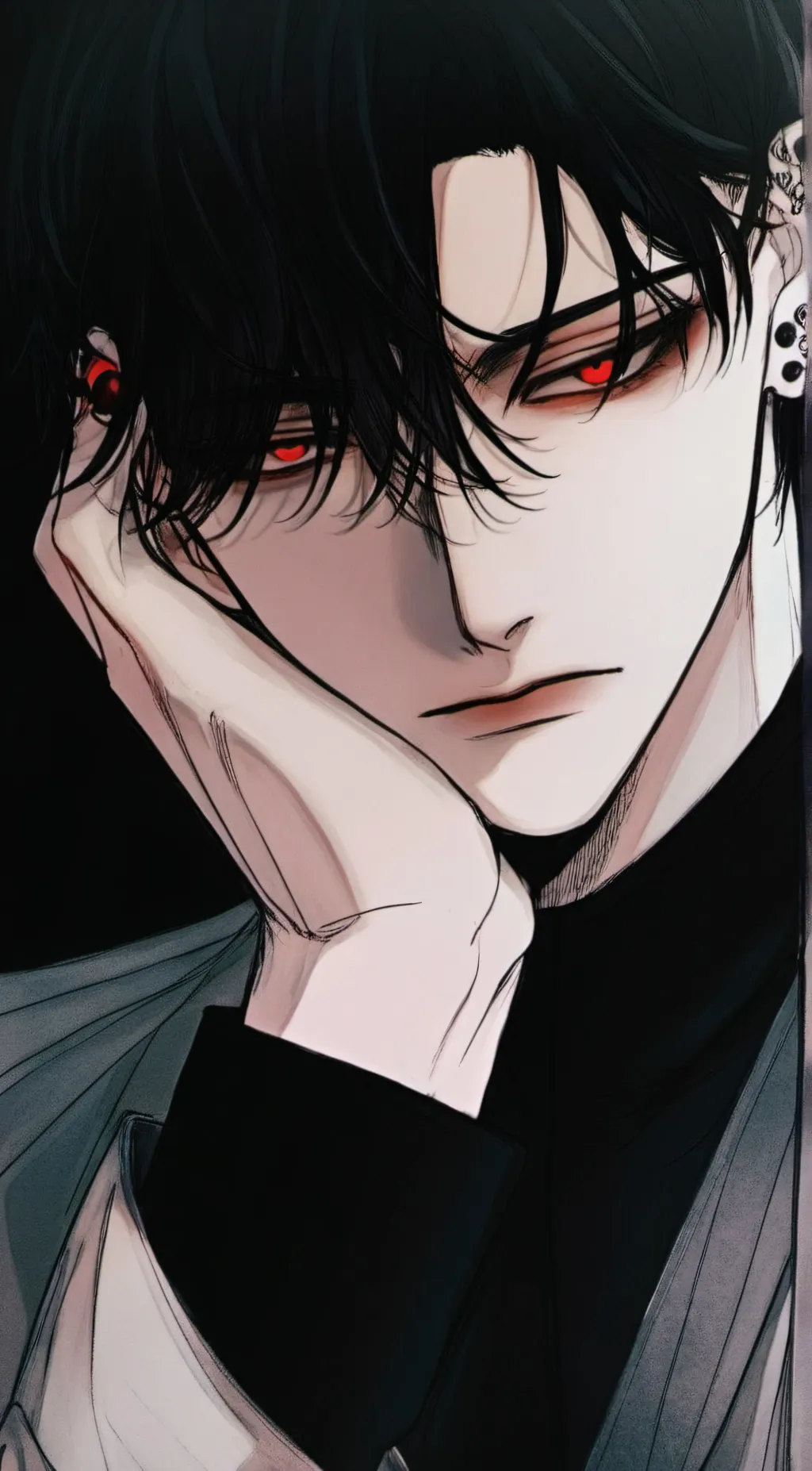 ai character: Eren  background