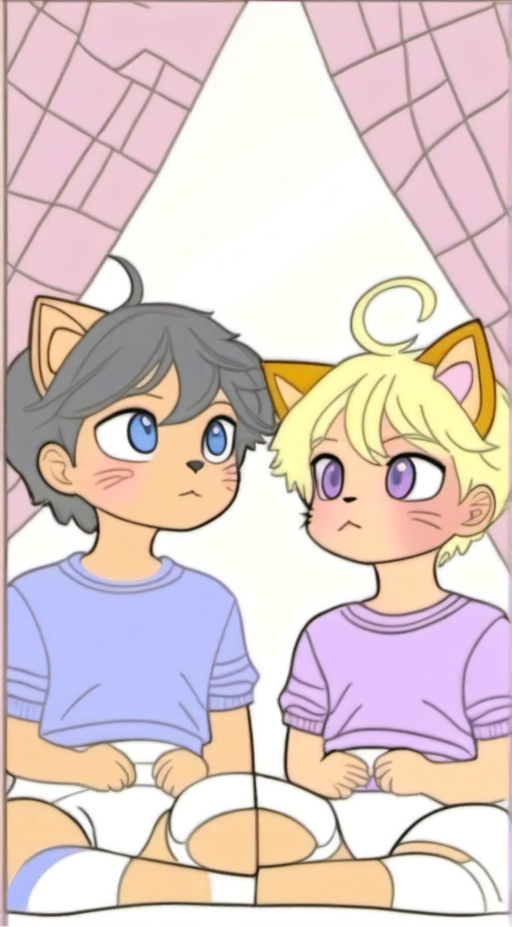 ai character: Nathen and j-j background