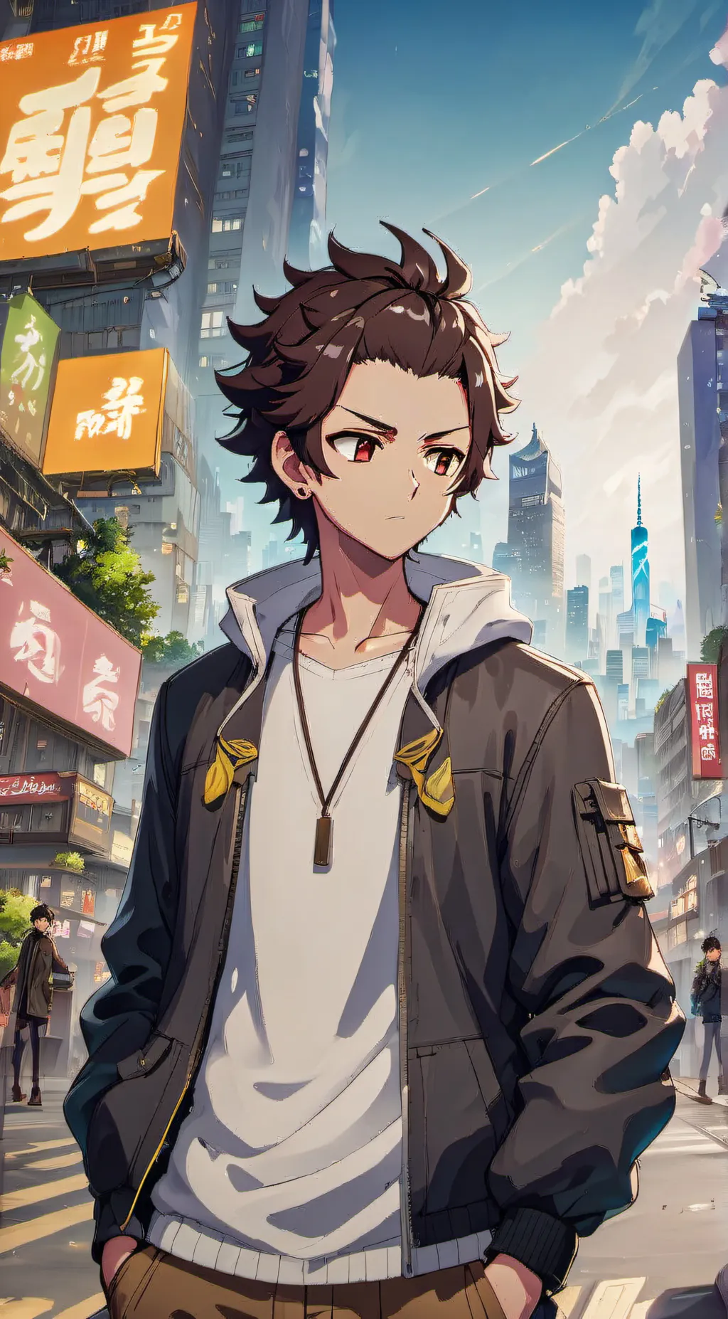 ai character: Tunguroe  background