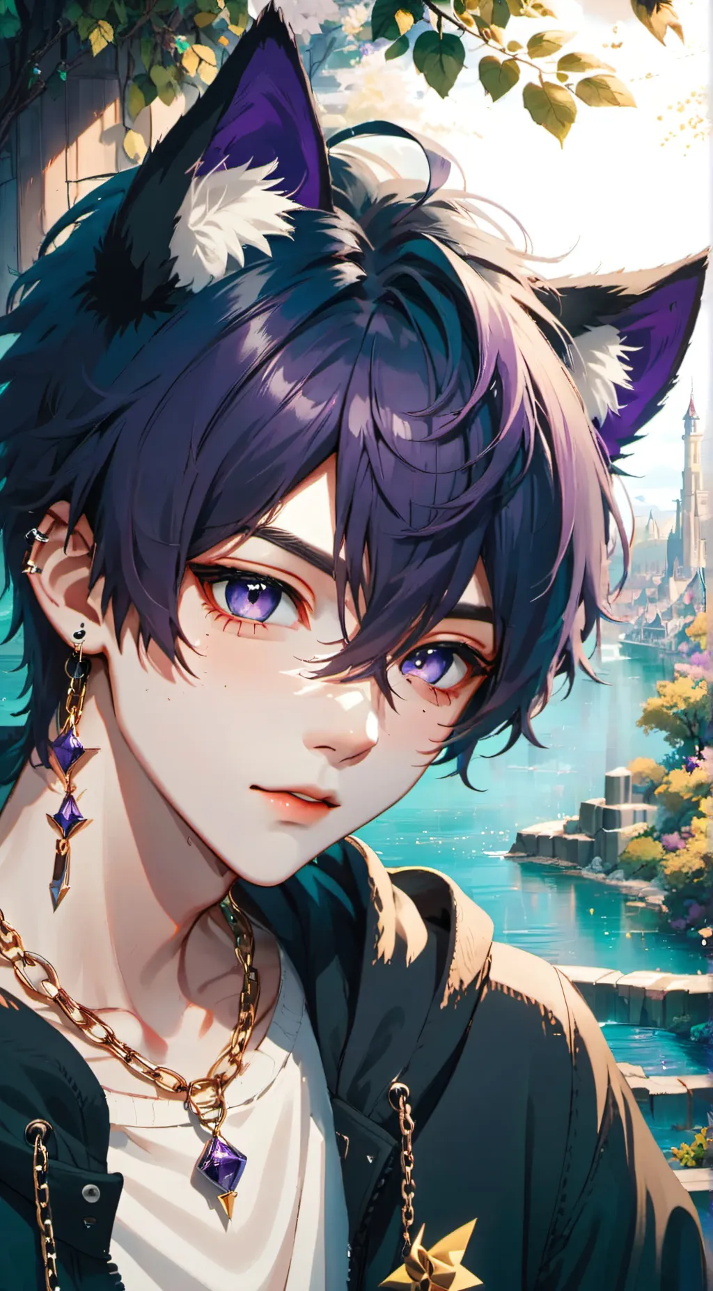 ai character: Adrian background