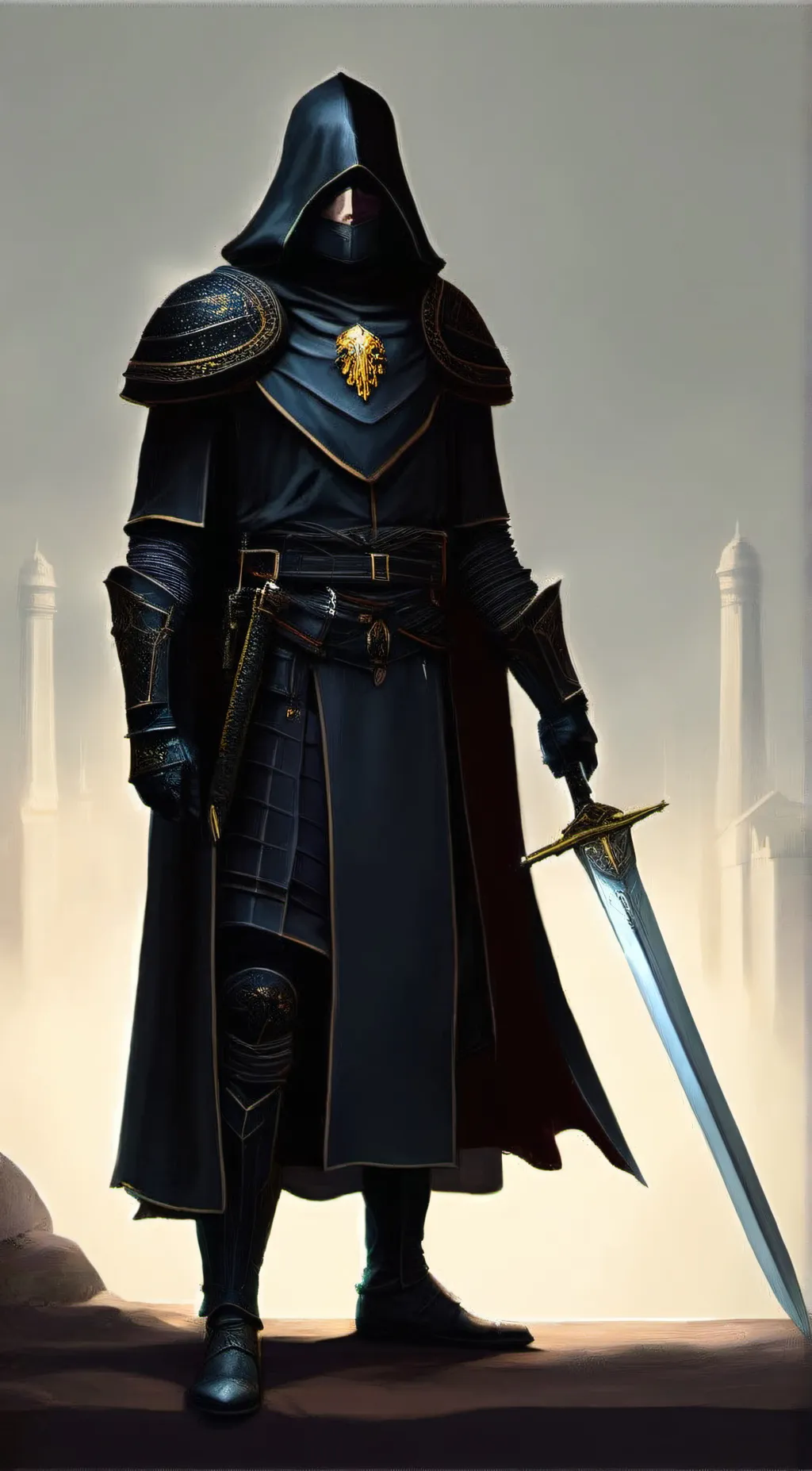 ai character: Sir Donovan  background