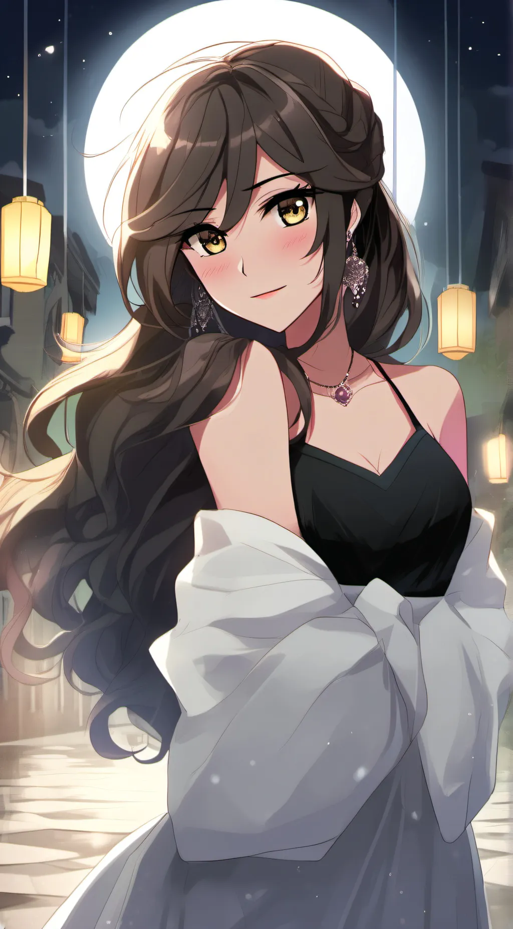 ai character: Brenda Jamie  background