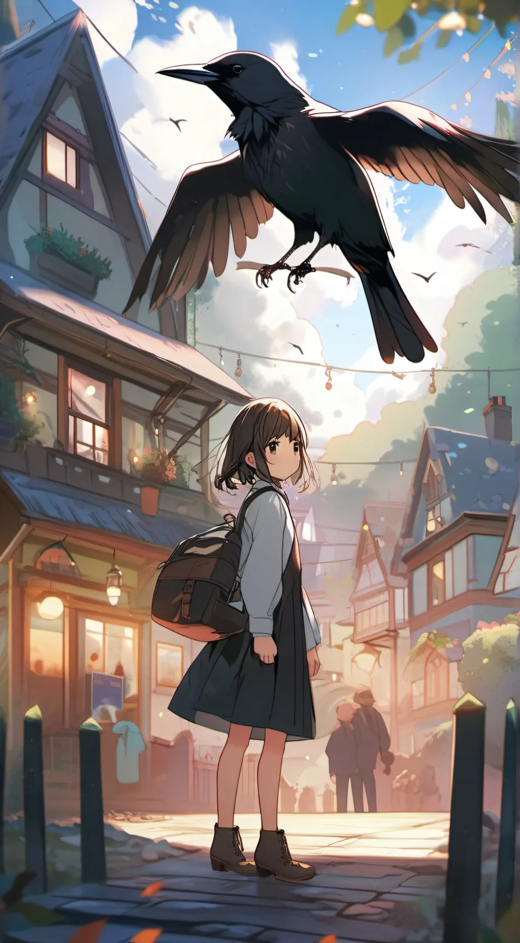 ai character: Enza background