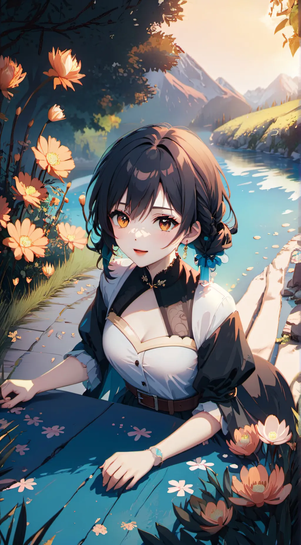 ai character: alle background