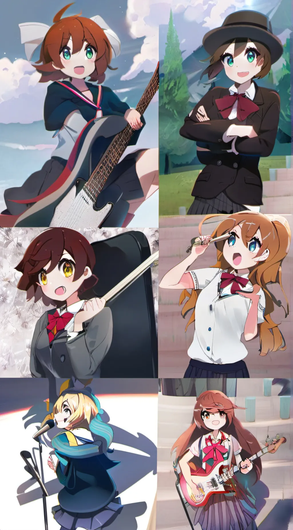 ai character: Vivid Bad Squad background